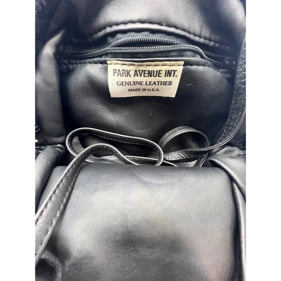 Park Avenue International Vintage Crossbody Clutch Genuine Crinkled Leather Bag - Picture 2 of 12